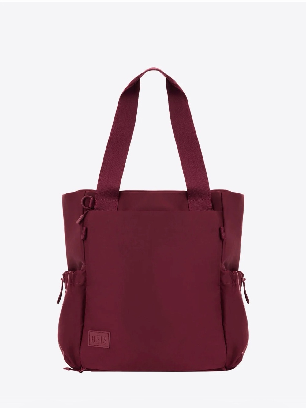 BEIS Sport Tote in Burgundy | Limited Edition | Discontinued
